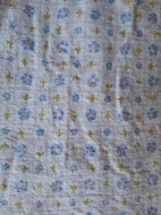 Vtg Simply Basic Nightgown Medium 100% Cotton Flannelette 80s Pink Blue Floral