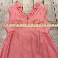 Vintage Harry Keiser Pink Dress Small MCM 60s Cocktail Gown Mad Men Glam Barbie