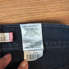 Vintage Levi’s 515 Bootcut Jeans Y2K Women’s Size 10S Black Wash Western Boho