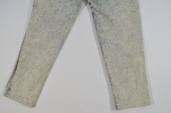 VTG 80s 90s Stone Acid Light Blue Wash Prima Classe Made Israel 34 Womens Jeans