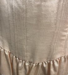 Vtg 80’s GUNNE SAX Jessica McClintock Peach Lace Peach Dress Puff Sleeve Size 10