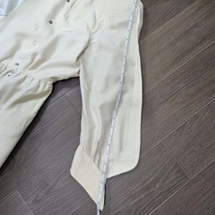 Auth Vintage Thierry Mugler 1980s Wool Cream Dress