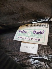 Vtg Avon Delta Burke Collection Crinkle Black Elastic Waist Cotton Pants 2X USA