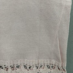 Vintage Lims Sweater Vest Womens Large Floral 3D Appliqué Crochet Knit Pink y2k