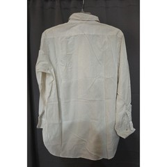 Penneys Towncraft White Pima Cotton Button Down Shirt, Vintage Woman’s Size 15.5