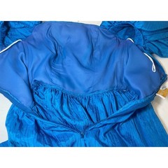 Vintage Alyce Designs Prom Dress Womens XS Blue Puff Sleeve Cocktail Retro Glam