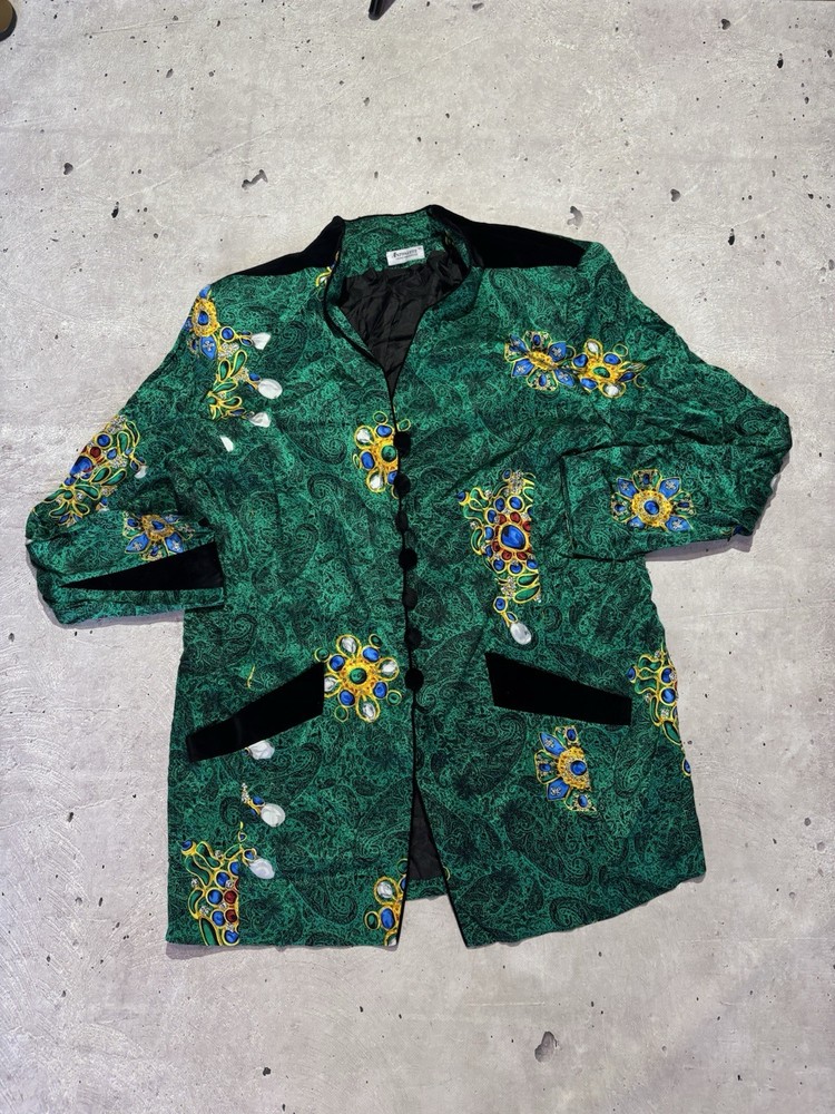 Antonette Franz Haushofer Vintage Silk Jacket – Size 44