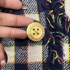 1990s Emanuel Ungaro suit jacket w slouchy sleeves made in Hong Kong size small
