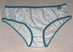 L.E.I Lei L Y2K Vintage Polka Dot Low Rise Hipster Cotton Bikini Panty Underwear