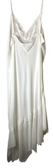 VTG California Dynasty Ivory Nightgown Lace Embroidered Rose Bridal Honeymoon XL