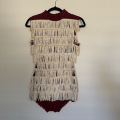 Rare Vintage Handmade Fringe Outfit