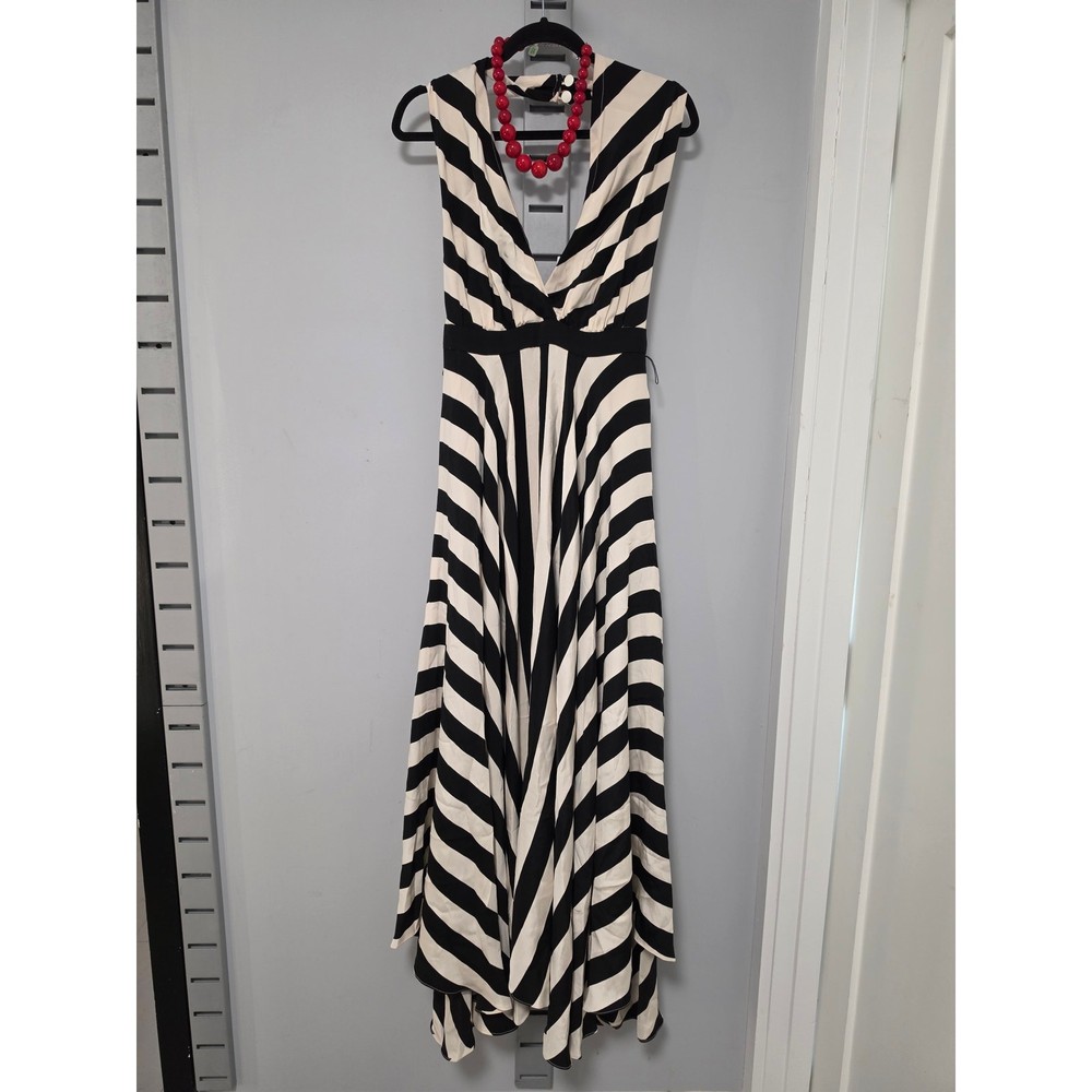 Vintage Wear Yolanda halter flare dress size 12