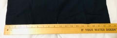 Vintage S.L. Fashions Dress sz 14 Black Gold Embossed With Gold Tone Buttons