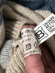 Vintage Macpherson’s by Laura Biagiotti Sweater Size 50 Made In Italy 1973