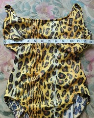 Vintage 1980s Rose Marie Reid Leopard Print Swimsuit – Size 10