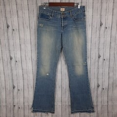 Abercrombie & Fitch Jeans Women’s Size 6 32×33 Made in USA Button Fly Flare