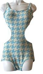 Vintage Sears Swimsuit 50s/60s Light Blue Small-Medium. Great Condition. Rare!