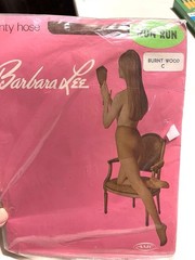 Barbara Lee Vintage Panty Burnt Wood Womens Non Run Pantyhose (SALE)