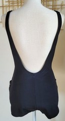 Vintage 1960’s ROBBY LEN Nautical Sailor Swimsuit Pin Up Rockabilly Bathing Suit
