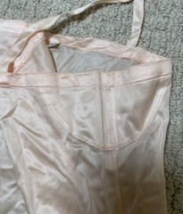 Vintage 20s 30s Pink Short Full Slip 38 Best & Co