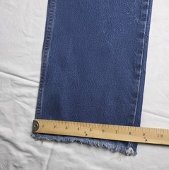 Vtg 90s Rockies Slim Fit Button Fly Western Jeans Raw Hem Women 27(29) Cowgirl