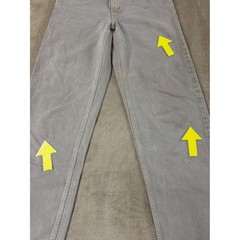 Vintage Levi’s Silver Tab Womens size 26(30)W 31L Cream White ’94 baggy