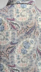 Vtg 70’s Alfred Dunner Blouse Collared With Ruffles Long Sleeve Paisley Sz 16