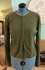 Vintage NOS Joie Cashmere Sweater Cardigan Sz Xl