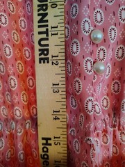 Vintage Schrader Dress Petite Midi Pleated 80s Secretary Size 14p