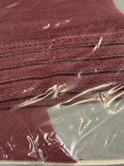Vtg Arrowood Mills Thigh High Nylon Stockings Lot of 2: Wine, Tan USA Sz Average