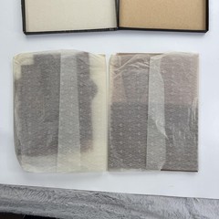 Bur-mil Cameo Stockings Size 11 Beige Seamless Sheer Run Resist Thigh High x 2