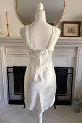 Vintage Dentelle White Night Gown Sz S Sexy Glamorous Lace Bridal USA