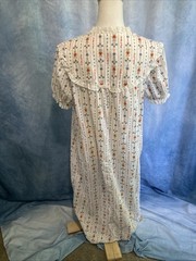 Vtg 70s 80s Accentuette Lanz of Salzburg Nightgown Dress Cottagecore Prairie