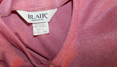 Vintage 80s BLAIR Pink Knit 2-Piece Set Cardigan & Midi Skirt Sz L Made in USA