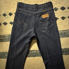 Vtg 1970’s Women’s Wrangler 938 High Waist Bootcut Jeans Talon Zip Sz 26×35 USA