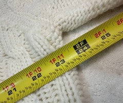 Vintage 1970s 70s Montgomery Ward Chunky Knit Fisherman’s Cardigan Sweater, M L