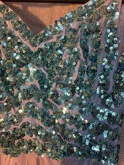1960s vintage blue sequin dress. I have three dresses, each to be sold sepatate.