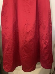 VTG Night Way Nightway Coll. Red Maxi Formal Ball Dress Gown, Sz 14 READ