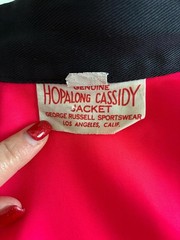 1950s Hopalong Cassidy Jacket | Vintage Western Memorabilia | Boys 12 Women’s XS