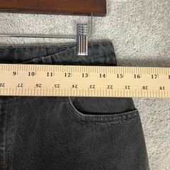Vintage Levis 551 Relaxed Fit Tapered Leg Jeans Womens 12 Long Black Made in USA