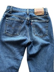 Vintage Levis 517 dark wash bootcut jeans 29×32 Made In USA