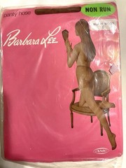 Barbara Lee Vintage Panty Burnt Wood Womens Non Run Pantyhose (SALE)