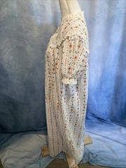 Vtg 70s 80s Accentuette Lanz of Salzburg Nightgown Dress Cottagecore Prairie