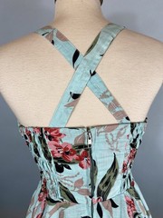 Lorelei’s Vintage 1950’s Style Inspired Bali Hai Dress in Bamboo Garden Sz 1