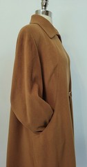 Exquisite 1950s Neiman Marcus 100% Vicuna Peru Swing Coat S M L