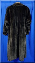 NATURAL RANCH MINK COAT JOSEPH PALANKER & SONS 54 INCHES LONG $9500.00 APPRAISAL