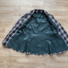 Vintage 1970s Women’s Handmade Plaid Suit Set Pants & Blazer Flare Bell Small