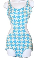 Vintage Sears Swimsuit 50s/60s Light Blue Small-Medium. Great Condition. Rare!