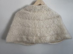 VINTAGE 50’S 60’S Stole Shawl Wrap Caplet HANDMADE Prom Wedding S/M/L