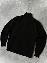 Thierry Mugler Turtleneck Women’s Vintage 1980’s Black Long Sleeve Size M Archiv